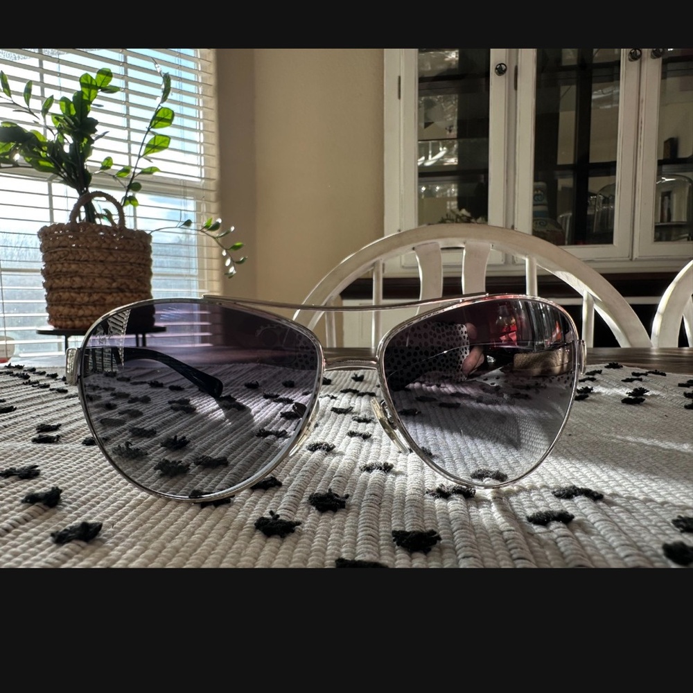 Ray-Ban Silver Aviator Sunglasses
